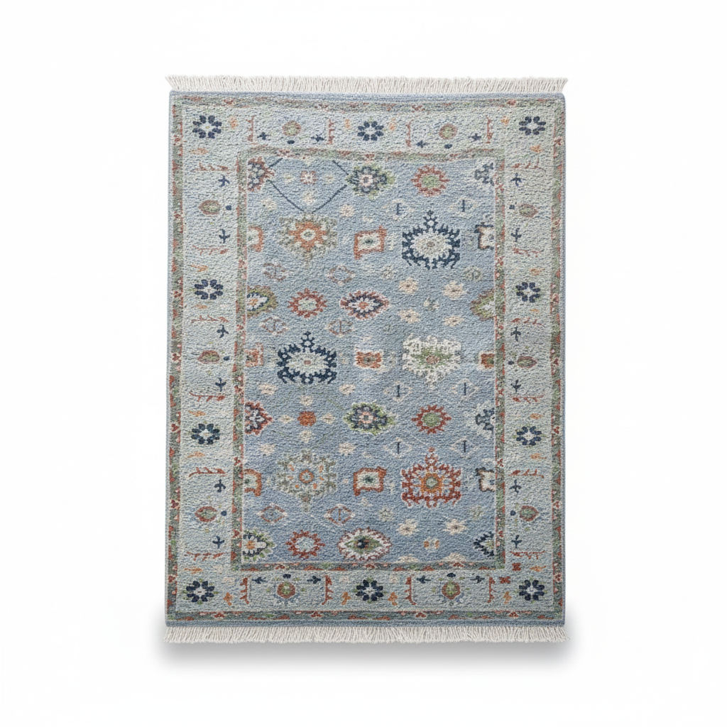 ORANELIS - Hand Knotted Oushak Carpet